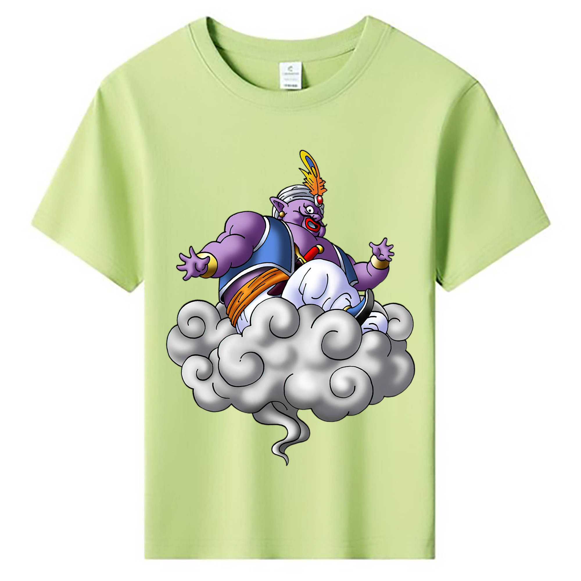 （画像用） ドラゴンクエスト Doragon Kuesuto Dragon Quest 綿100％キッズTシャツ（フロントプリント）
